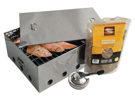 outdoor stainless steel smoker box instructions|Stainless Steel Smoker Box .